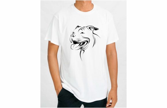 American Pitbull Terrier Dog Graphics & T-Shirt Designs