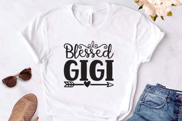 Blessed Gigi: Graphics & T-Shirt Designs for Handmade Joy