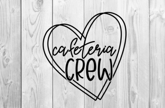 Cafeteria Crew SVG: Graphics for T-Shirt Designs & Local Branding