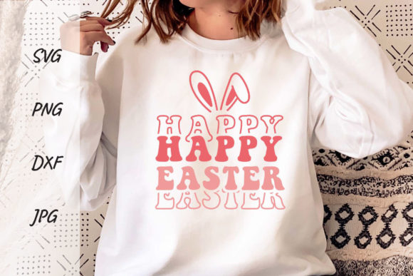 Happy Easter Shirt SVG: Graphics for T-Shirt Designs