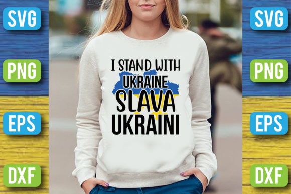 I Stand with Ukraine Slava Ukraini