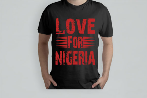 Love for Nigeria Graphics & T-Shirt Designs