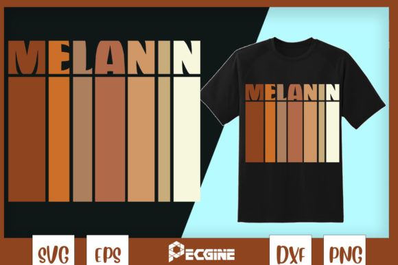 Melanin Dope African American Pride Graphics & T-Shirt Designs