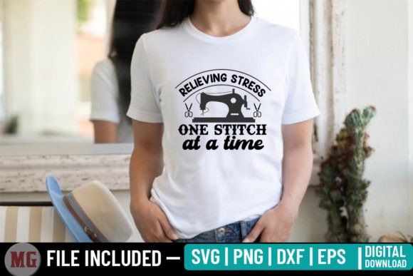 Relieving Stress One Stitch at a Time — Graphics & T-Shirt Designs