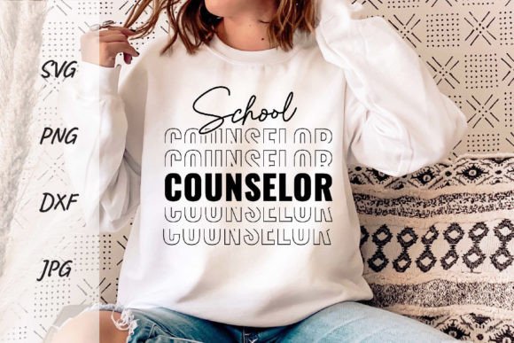 School Counselor SVG Graphics for T-Shirt Designs